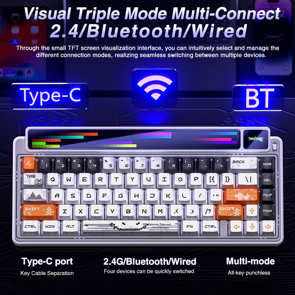 LEOBOG AMG65 Wireless Gaming M - Gaming Keyboard No Noise ulasan dan harga