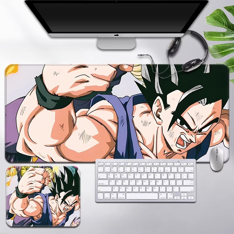 Cartoon HD Print Dragon Ball L - Gaming Keyboard Mouse ulasan dan harga