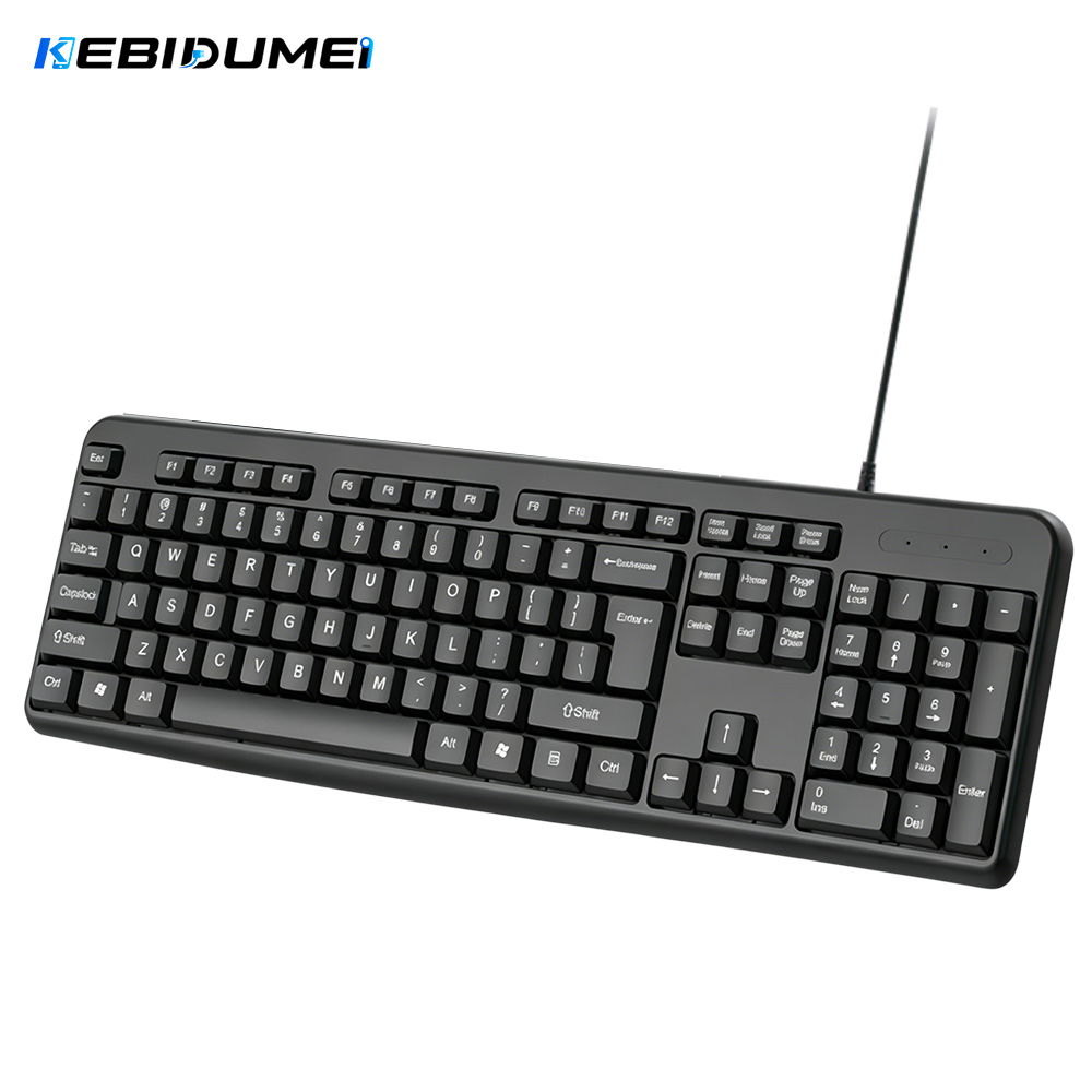 KEBIDUMEI USB Wired Keyboard 1 - Keyboard Gaming Mac ulasan dan harga