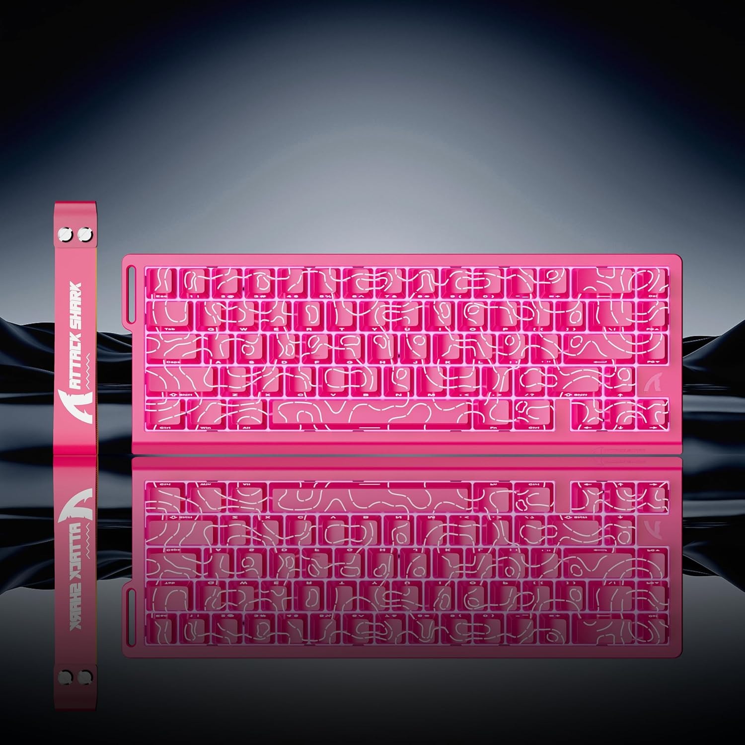 ATTACK SHARK X68 HE 8000Hz Rap - Keyboard Gaming Mac ulasan dan harga