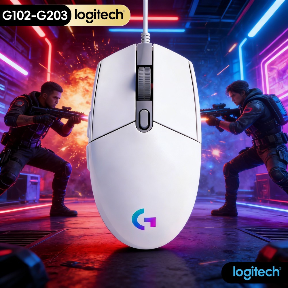 G102 Original Logitech G203 Pr - Logitech Mouse G203 ulasan dan harga