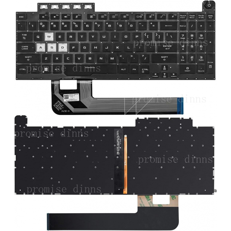 M   US Keyboard for Asus TUF G - Gaming Keyboard Asus ulasan dan harga