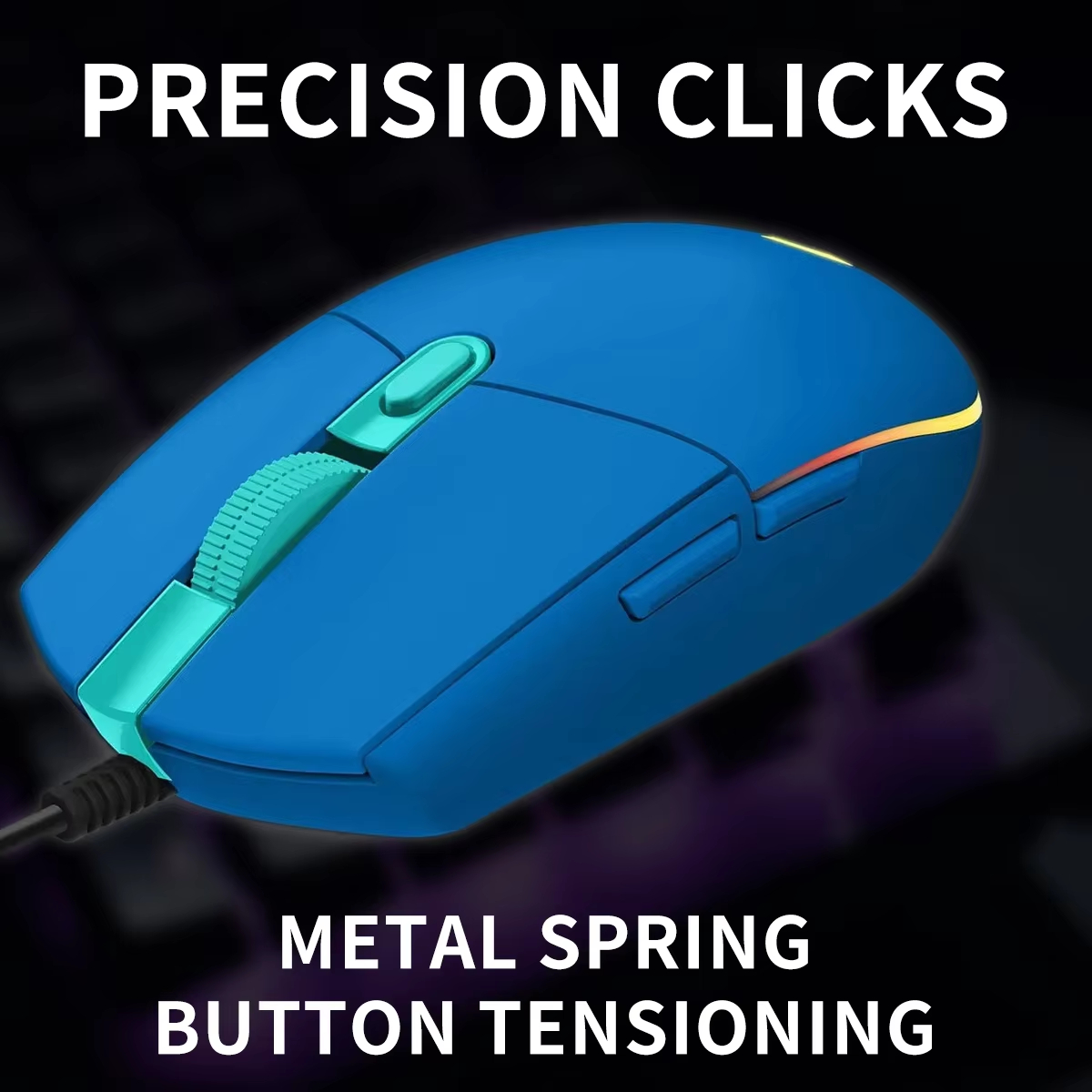 Logitech G203 RGB Gaming Mouse - Logitech Mouse G203 ulasan dan harga