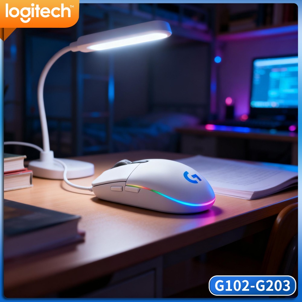Logitech G102 Wired Gaming Mou - Logitech Mouse G203 ulasan dan harga