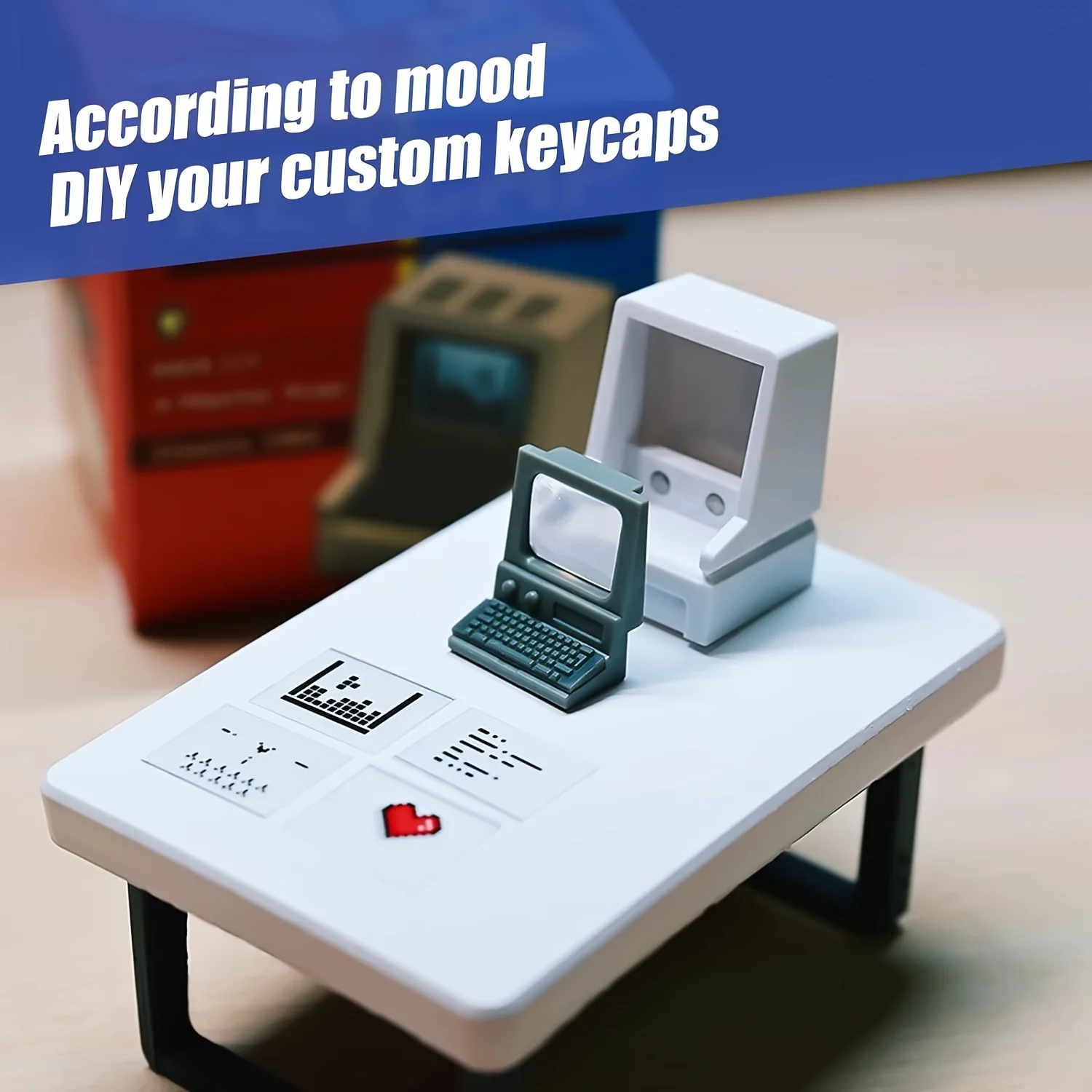 Retro Mac-Inspired Keycaps Dou - Keyboard Gaming Mac ulasan dan harga