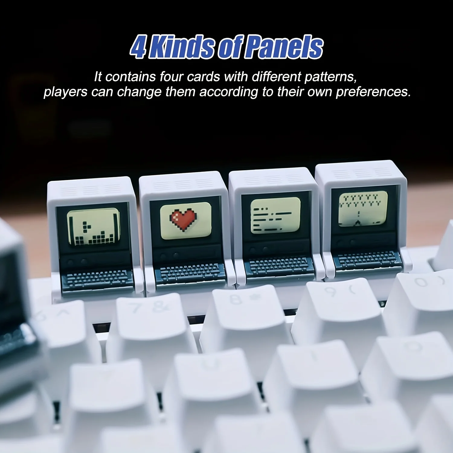 Retro Mac-Inspired Keycaps Dou - Keyboard Gaming Mac ulasan dan harga