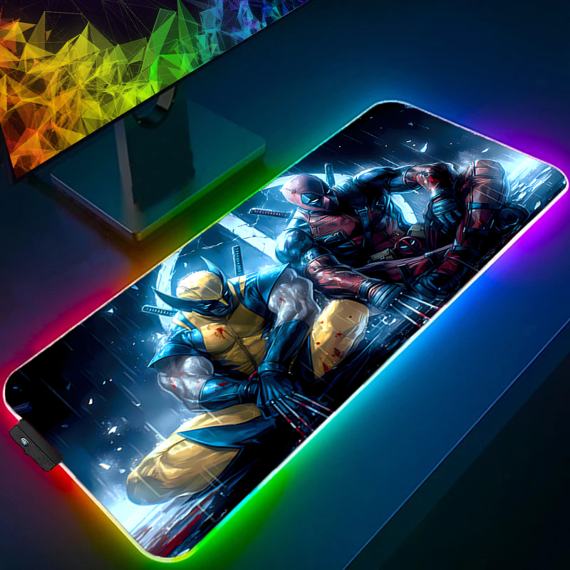 LED Mouse Pad Gaming Backlight - Gaming Keyboard Brands ulasan dan harga