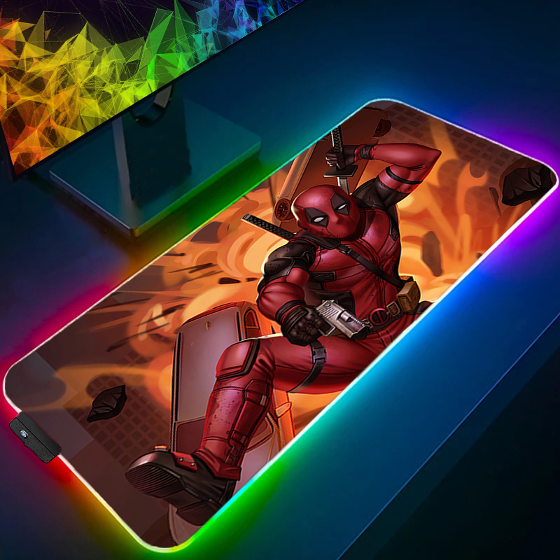 LED Mouse Pad Gaming Backlight - Gaming Keyboard Brands ulasan dan harga