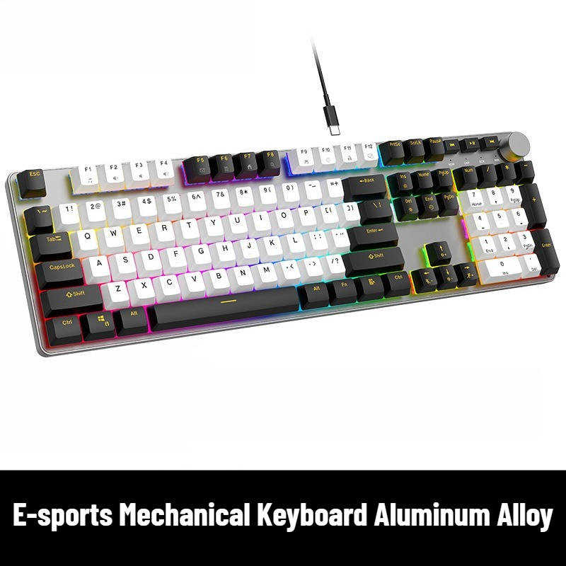 E-sports Mechanical Keyboard A - Gaming Keyboard No Noise ulasan dan harga