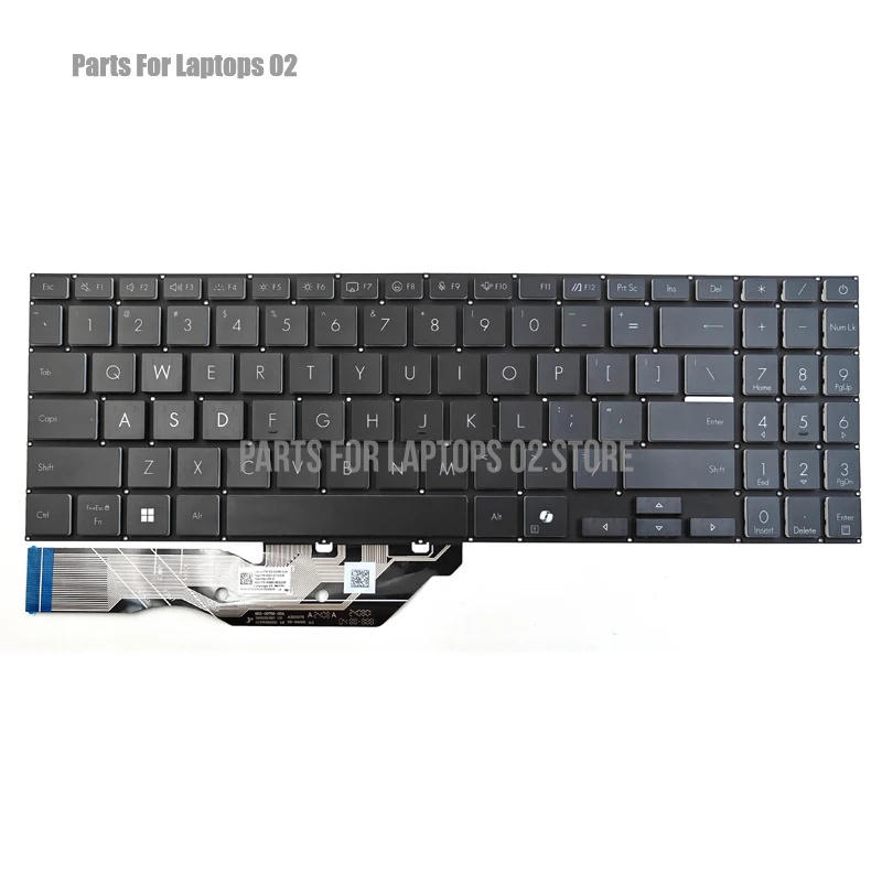 Laptop Keyboard US Backlit New - Gaming Keyboard Asus ulasan dan harga