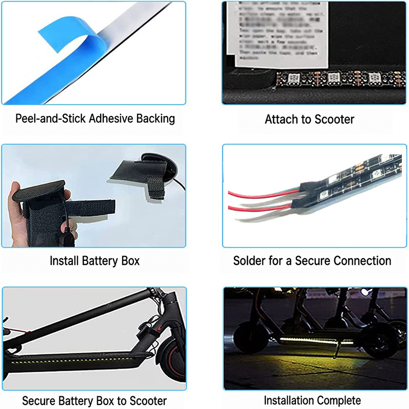 Universal RGB LED Strip Light  - Rgb Underglow Strip ulasan dan harga