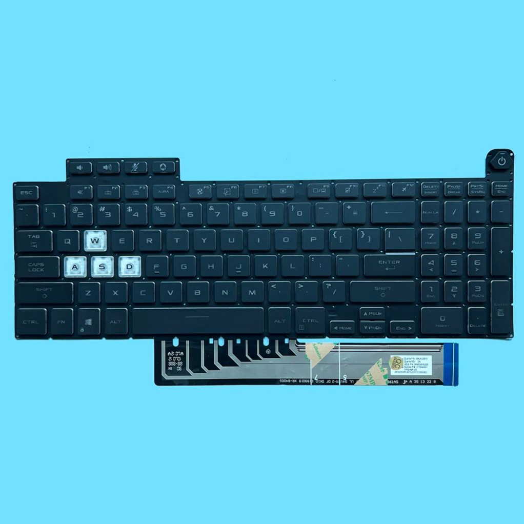 XIN-Russian-US RGB Backlit Lap - Gaming Keyboard Asus ulasan dan harga