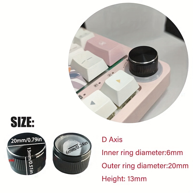 20mm Mechanical Keyboard Knob  - Switch Opener Tool ulasan dan harga