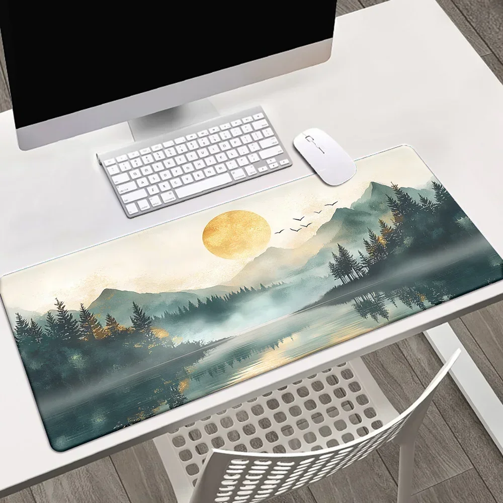 Custom XXL Waterproof Scenic P - Gaming Keyboard Mouse ulasan dan harga