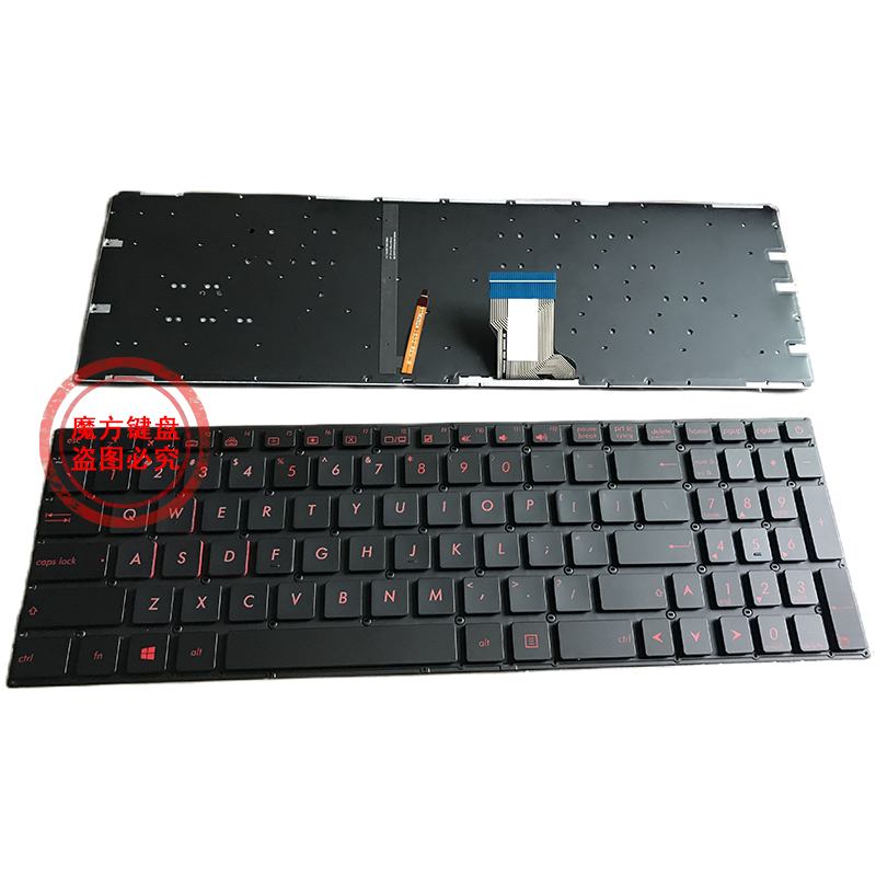 GZEELE English US Backlit Lapt - Gaming Keyboard Asus ulasan dan harga