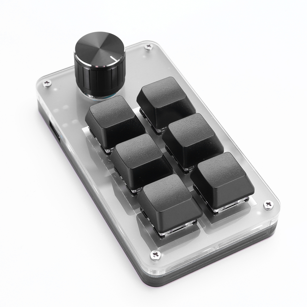 6 Key 1 Knob One Handed Mechan - Gaming Keyboard 1 Hand ulasan dan harga