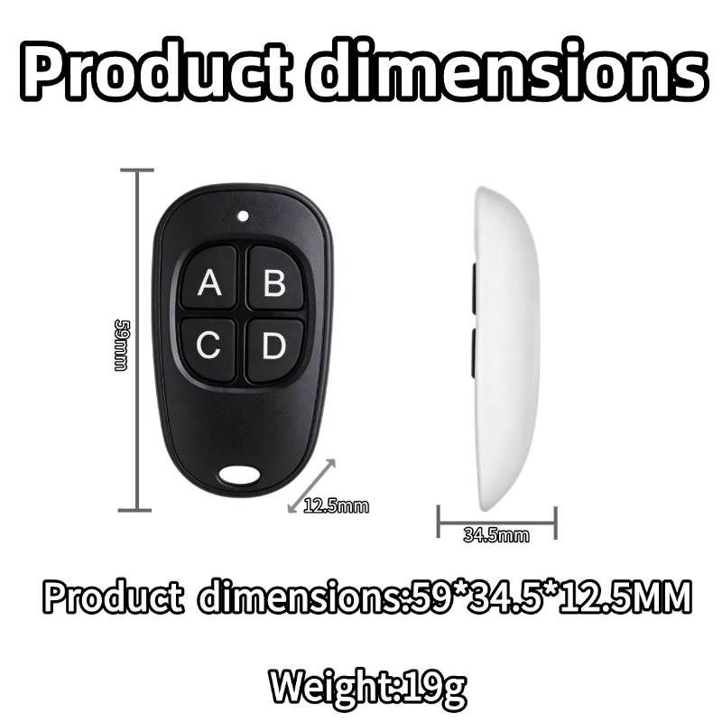 433MHz Universal Wireless Remo - Switch Opener Tool ulasan dan harga