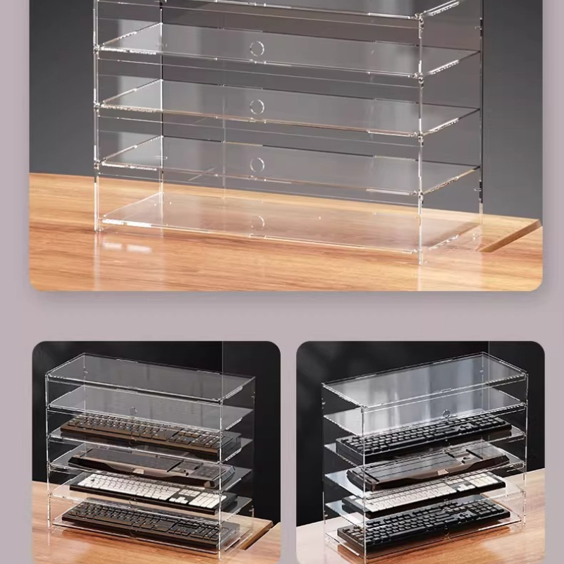 Premium Clear Acrylic Dustproo - Gaming Keyboard Types ulasan dan harga