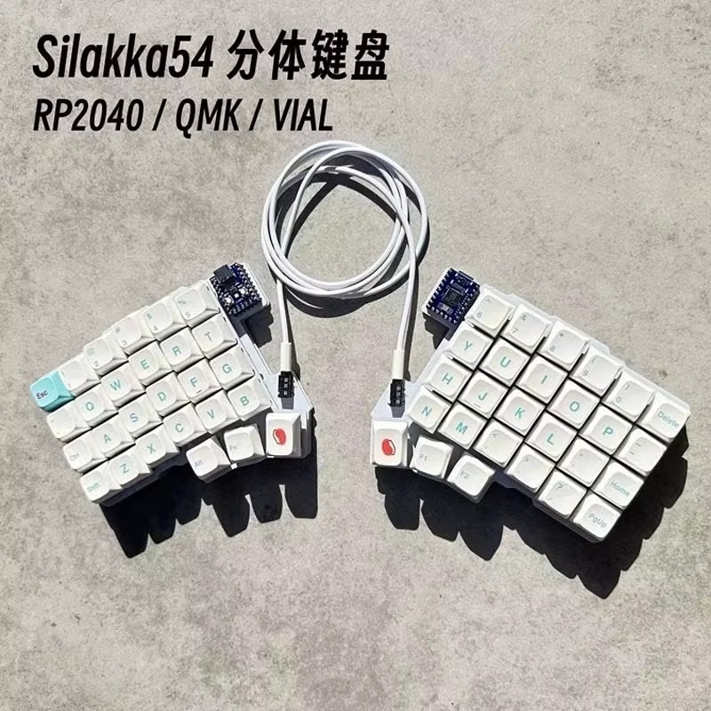 Silakka54 Ergonomic Split Mech - Gaming Keyboard 1 Hand ulasan dan harga