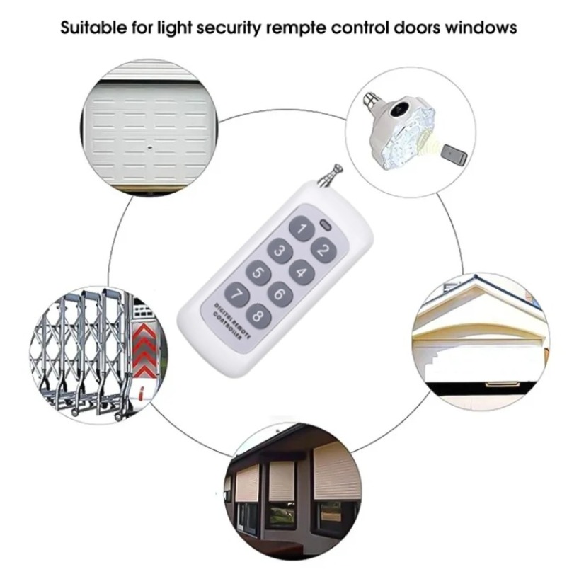 433Mhz Wireless RF Remote Cont - Switch Opener Tool ulasan dan harga