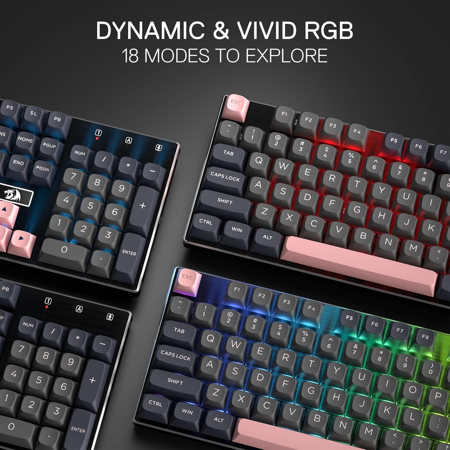 Redragon 556 SE Wired Gaming 1 - Gaming Keyboard No Noise ulasan dan harga