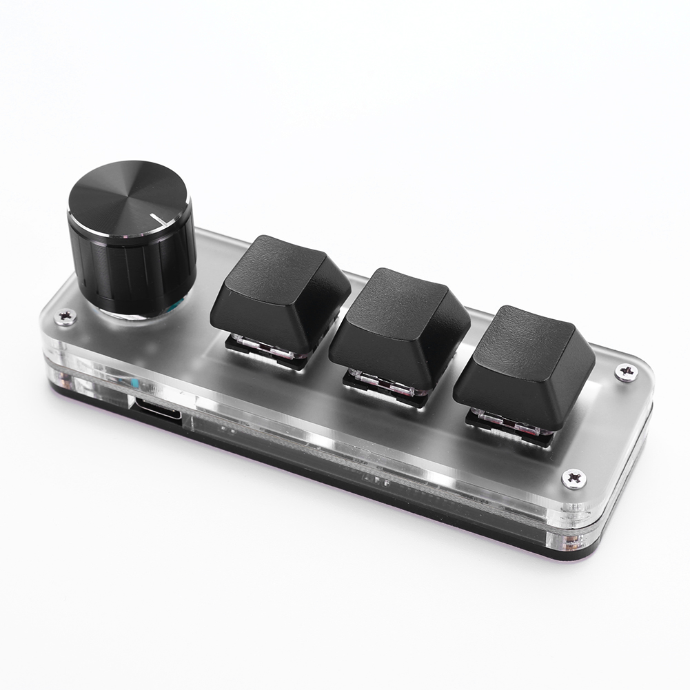 3 Key 1 Knob/4 Key One Handed  - Gaming Keyboard 1 Hand ulasan dan harga